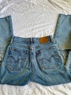 Levi's Light Blue Vintage-Inspired Straight Leg Jeans